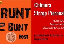 Strzęp Pieroński + Chimera: koncert/przesłuchania do Bagna 2019 – 23 stycznia 2019 – Mechanik