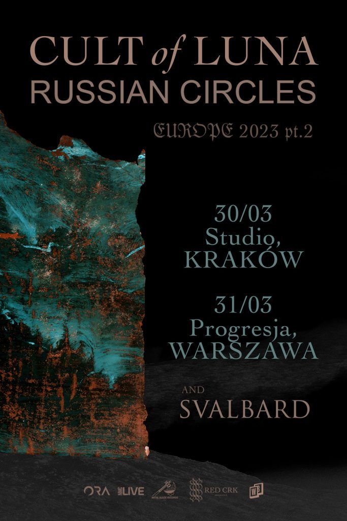 CULT OF LUNA i RUSSIAN CIRCLES na dwóch koncertach w Polsce!